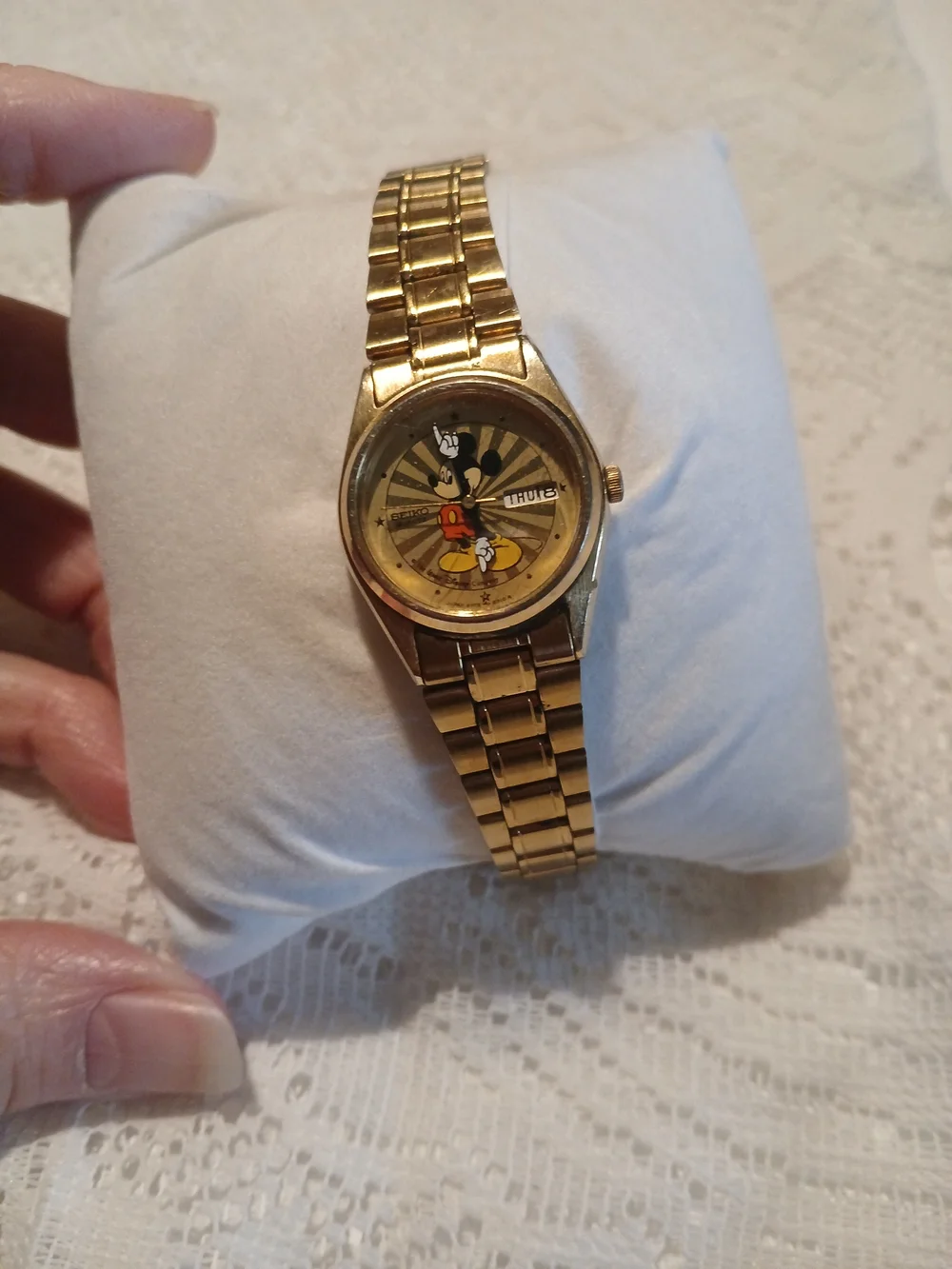 Seiko gold tone